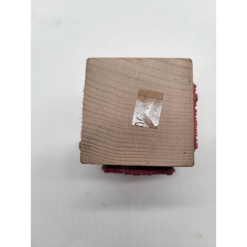 ART GONE WILD "Newborn King" Rubber Stamp Cube 4 Sides Holiday Christmas - Picture 2 of 9